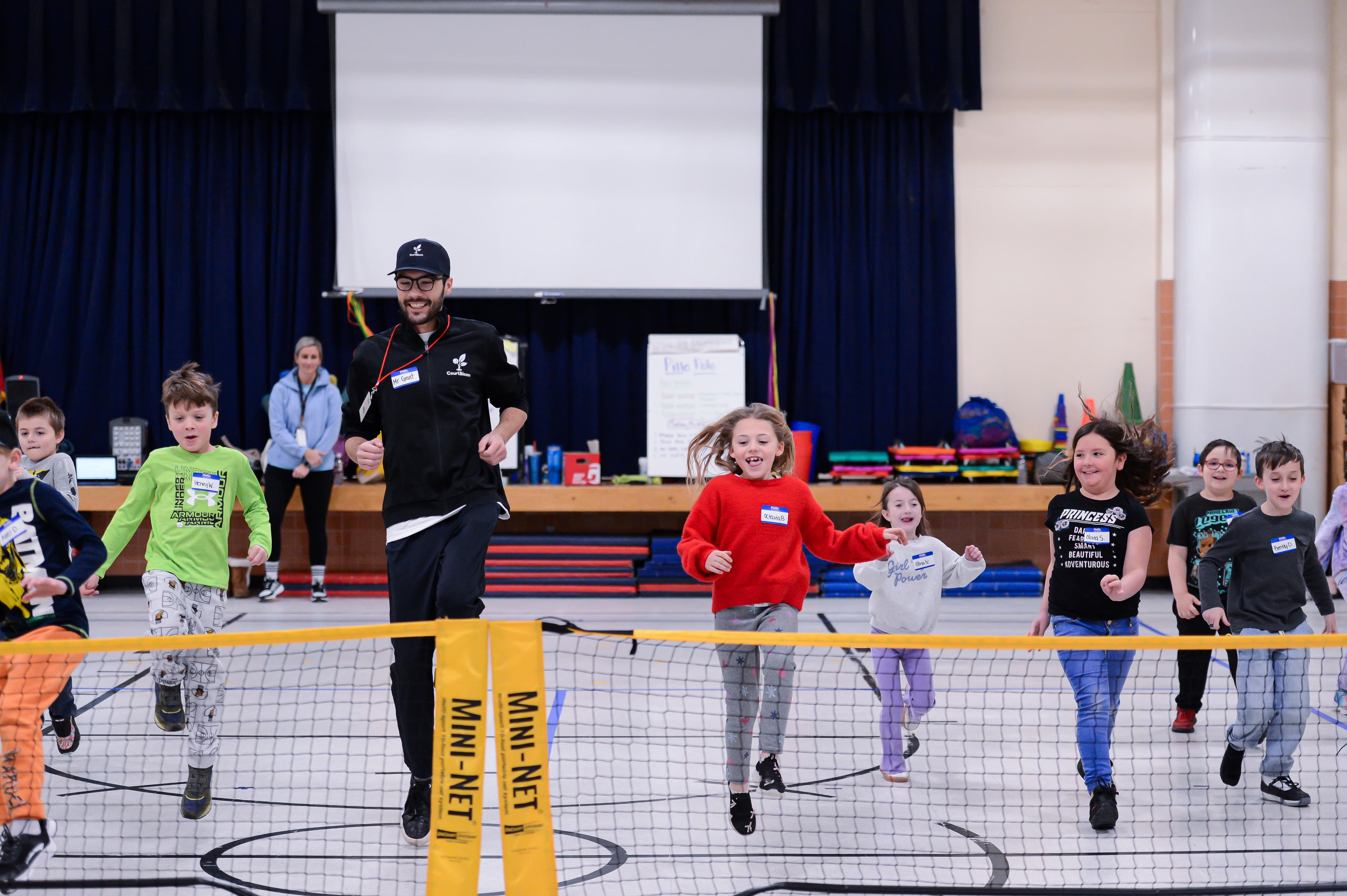 CourtBloom youth tennis and pickleball in the Lakes Region, New Hampshire