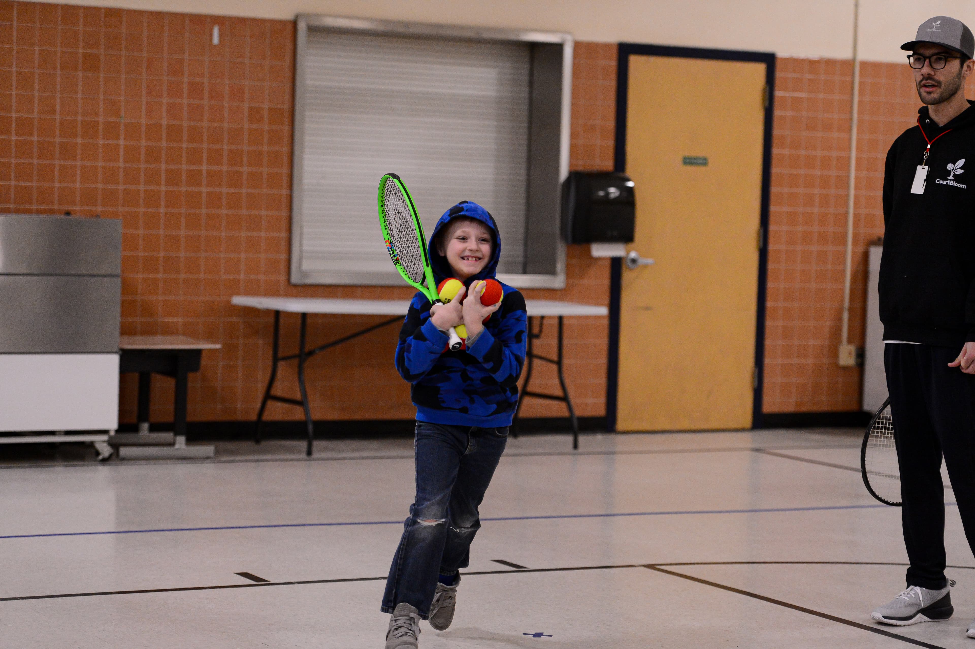 CourtBloom youth tennis and pickleball in the Lakes Region, New Hampshire